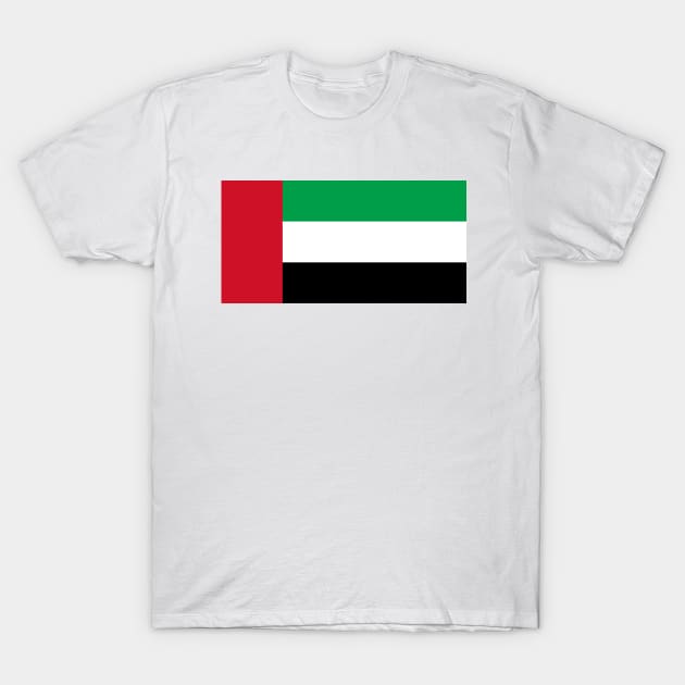 Flag of United Arab Emirates T-Shirt by COUNTRY FLAGS